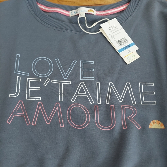 C&C California Love Amour Sweatshirt - Picture 3 of 6